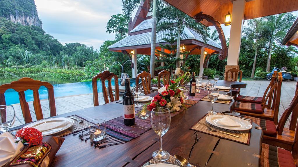 Saifon Villas 5 Bedroom Pool Villa - Whole villa priced by bedrooms occupied Ao Nang Exterior foto