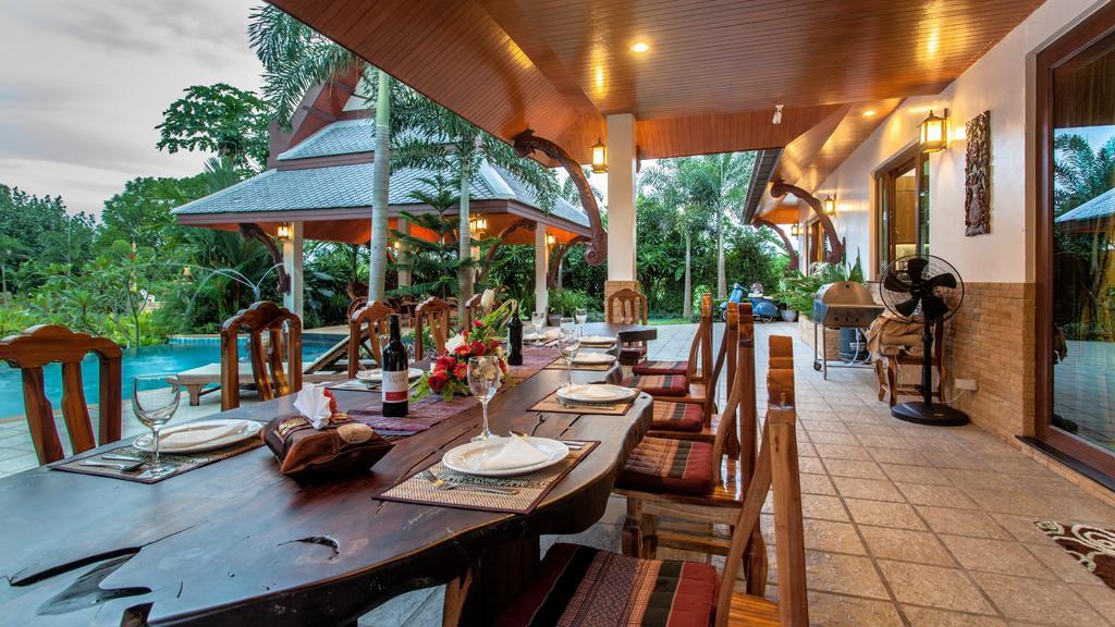 Saifon Villas 5 Bedroom Pool Villa - Whole villa priced by bedrooms occupied Ao Nang Exterior foto